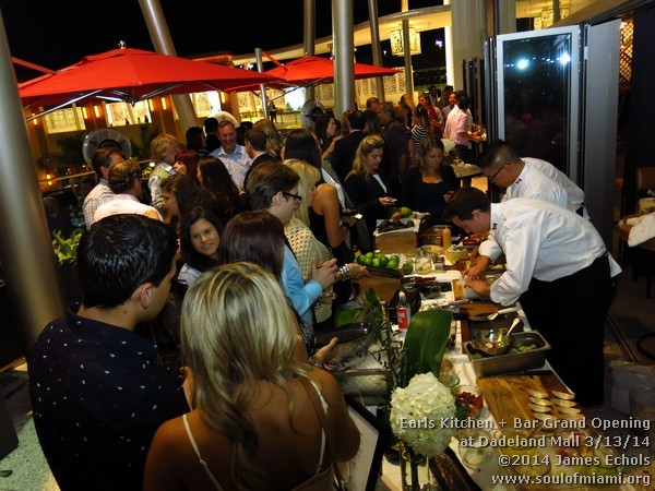 Photographs of Earls Kitchen + Bar Grand Opening at Dadeland Mall on 3