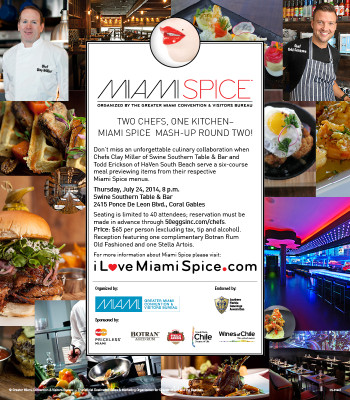 Miami Spice 2014 CHEF MASH-UP -- FINAL