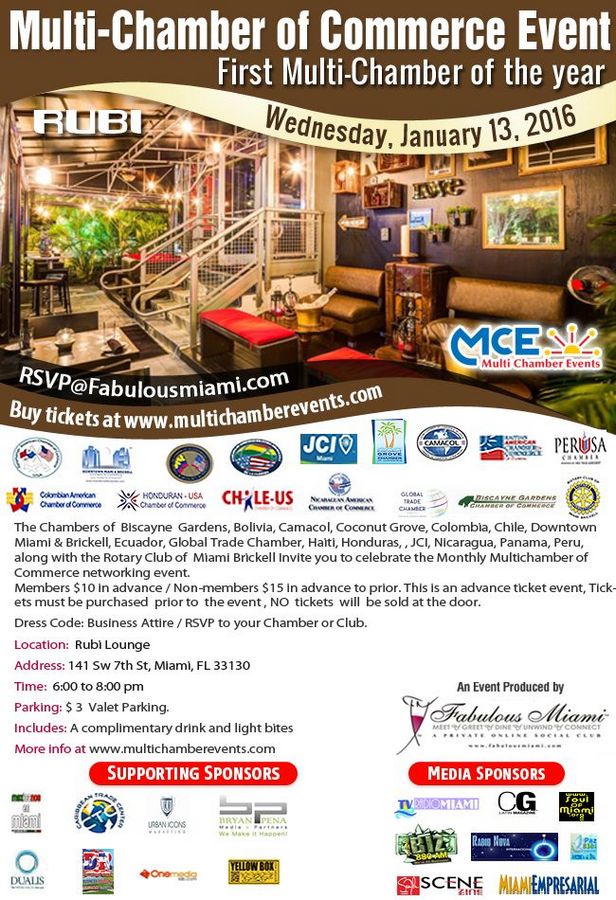 Multi Chamber Of Commerce Event 1 13 16 The Soul Of Miami Multi Chamber Of Commerce Event 1 13 16 The Soul Of Miami