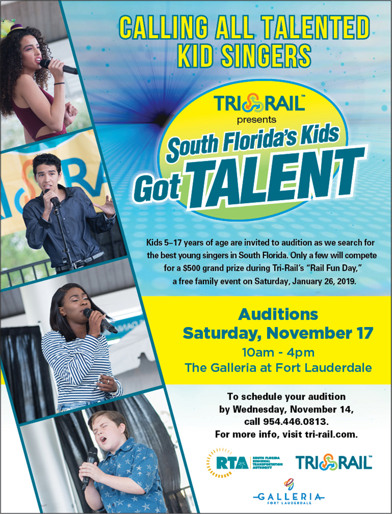 Auditions for South Florida Kids Got Talent 11/17/18 The Soul Of Miami
