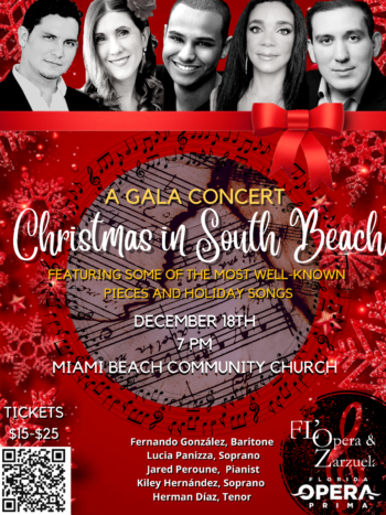 Christmas in South Beach – A Gala Concert 12/18/21