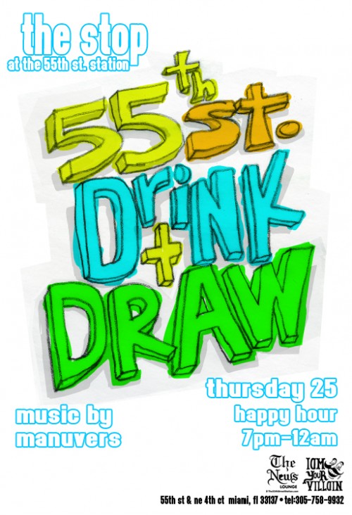 Thursday 25 Drnk & Draw