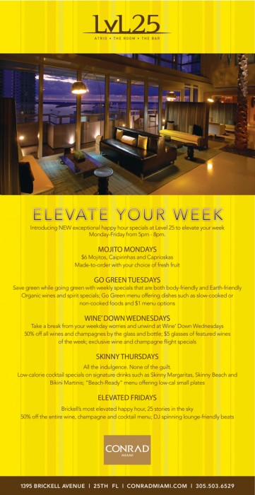 elevate your week new