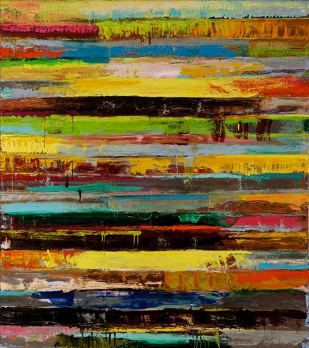 Givernicity,Monroe Hodder, oil on canvas, 72