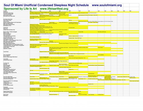 Sleepless Schedule