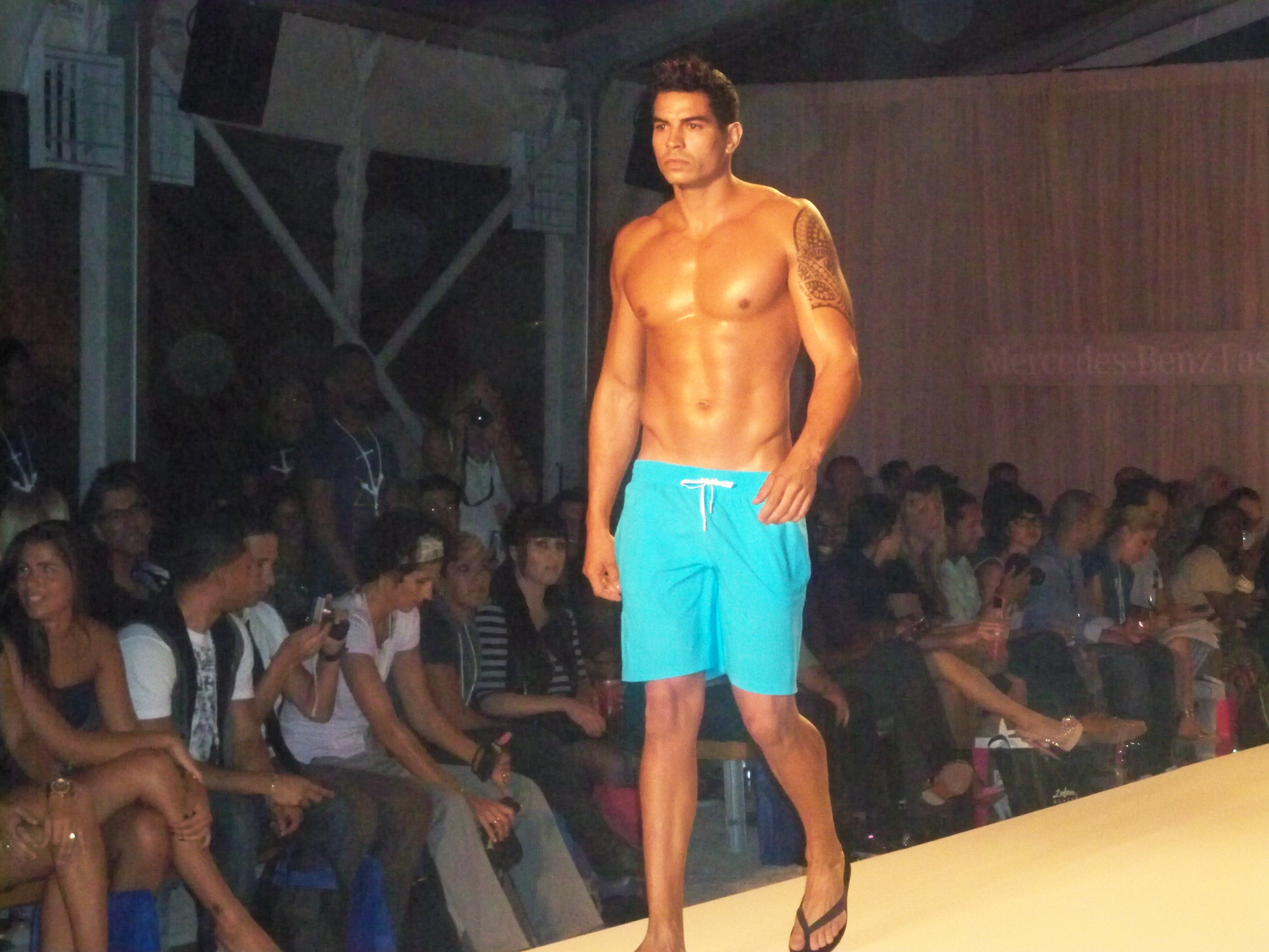 Men s Swimsuit Show Ignited Mercedes Benz Fashion Week Swim Runway 