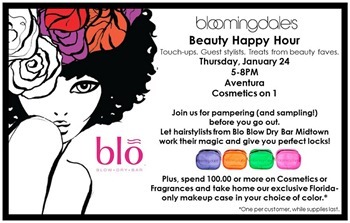 Bloomie Beauty Happy Hour