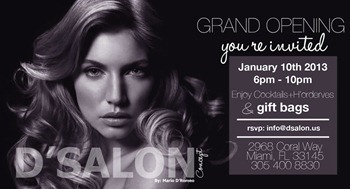 DSALON INVITATION