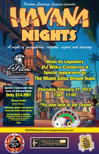 Havana nights poster