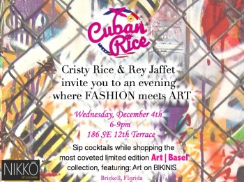 Cuban Rice Art Basel Launch