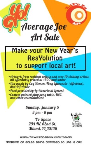 New Years Resyolution flyer