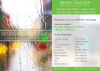 rendering thoughts flyer