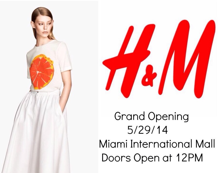 #ThankYouMiami for Fashion – H&M Grand Opening – The Soul Of Miami