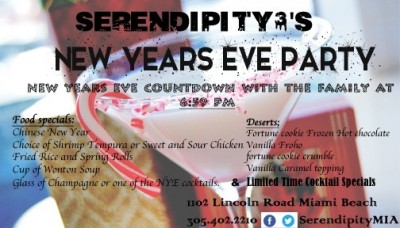 Serendipity3 NYE flier