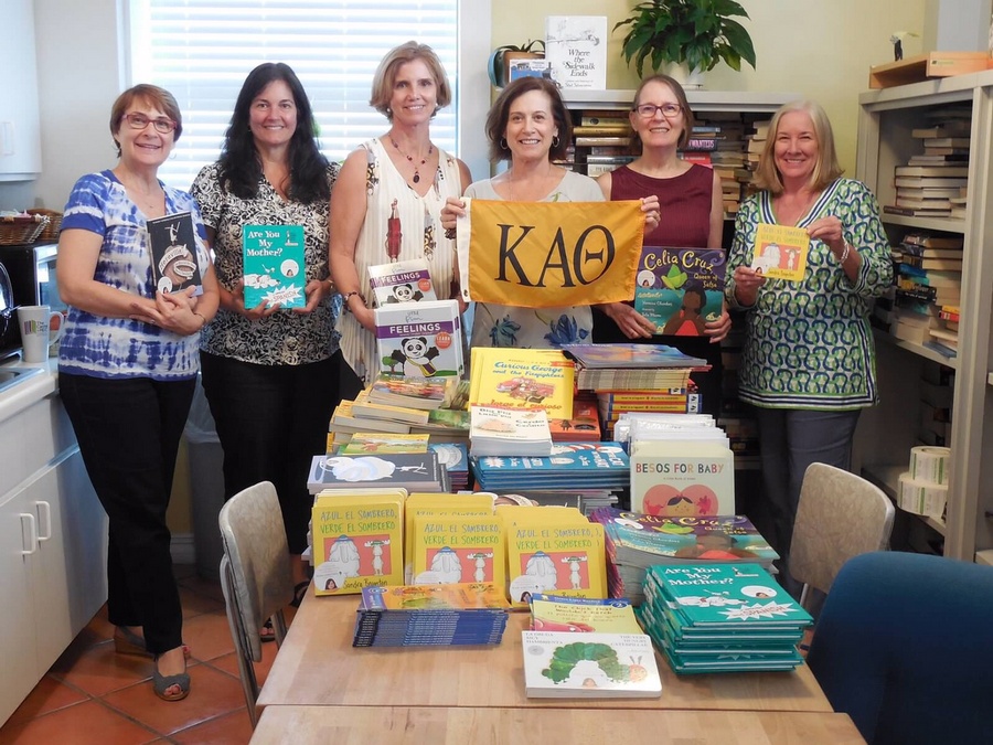 R2LB4F thanks Kappa Alpha Theta for all these books!