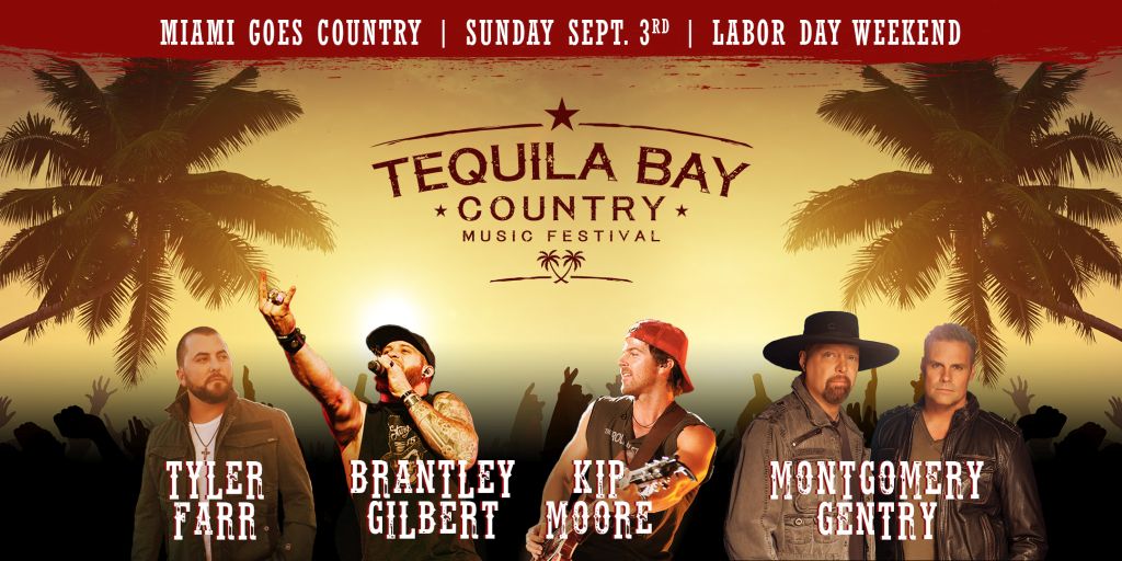 Tequila Bay Country Music Festival 9/3/17 The Soul Of Miami