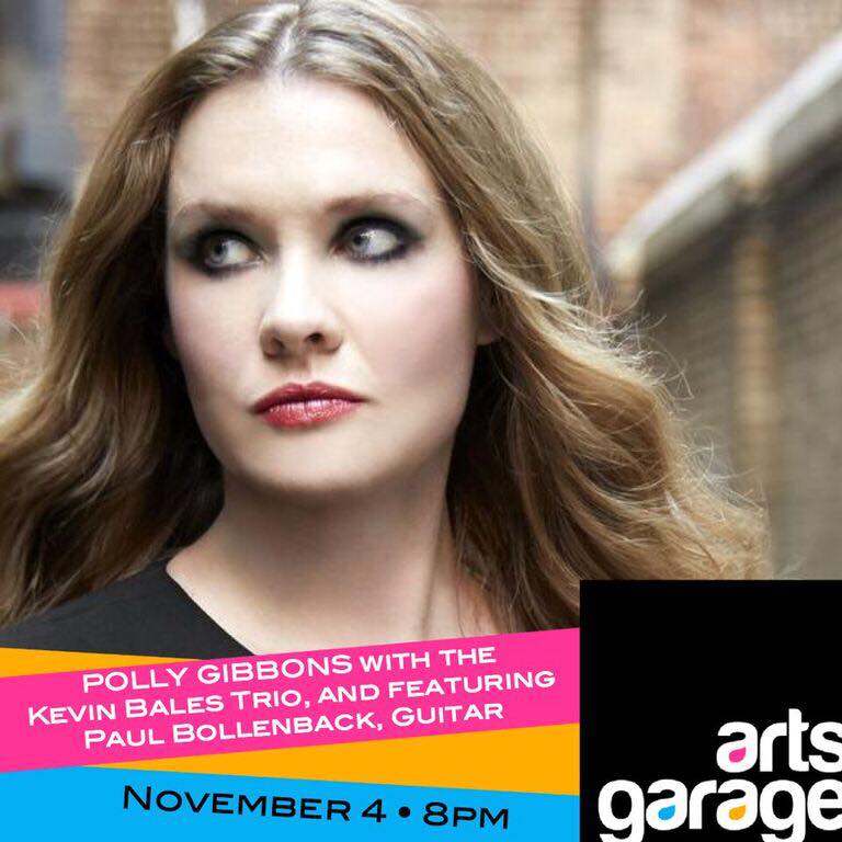 International artist Polly Gibbons performs at the Arts Garage 11/4/17