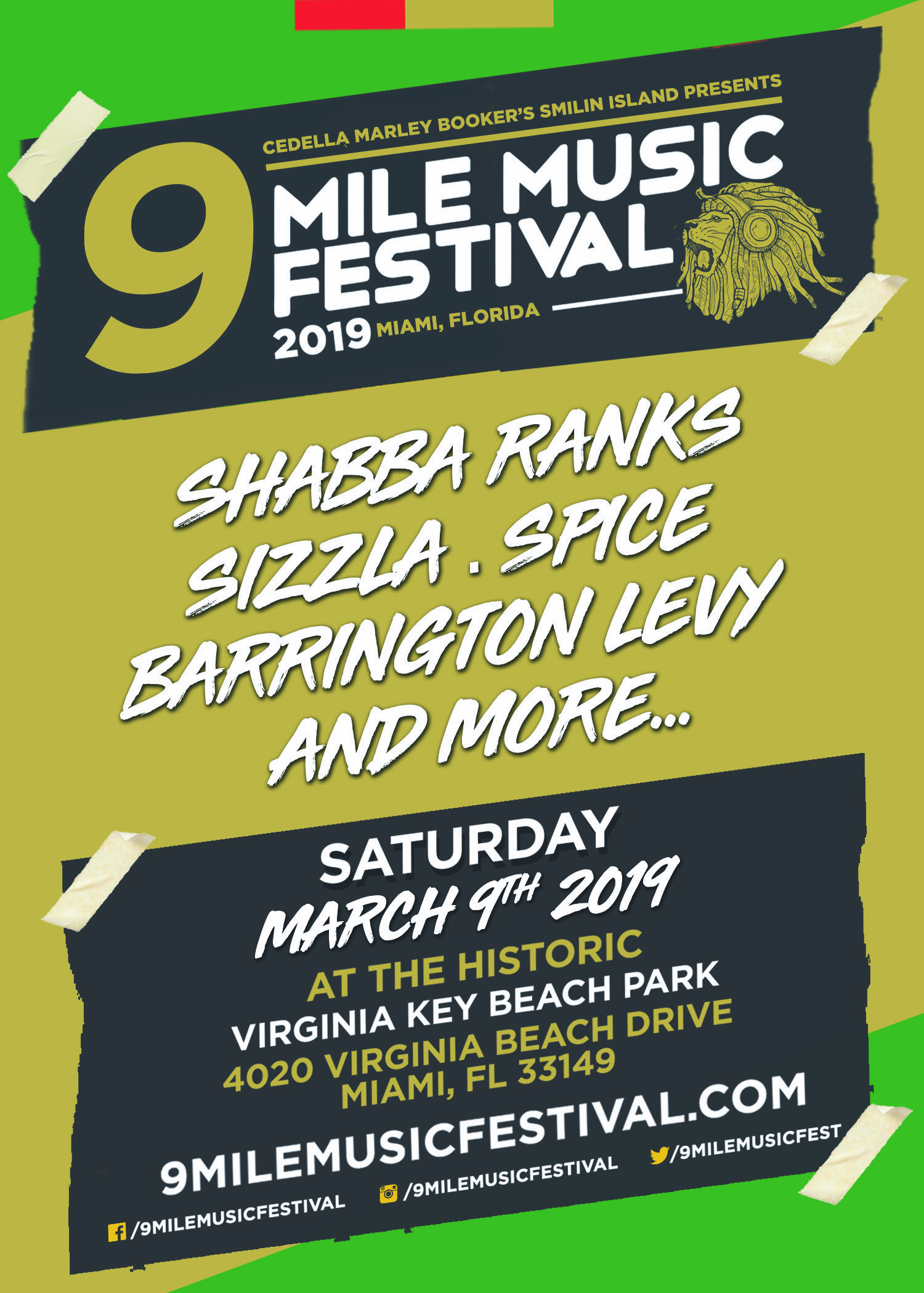 9 Mile Music Festival 3/9/19 The Soul Of Miami