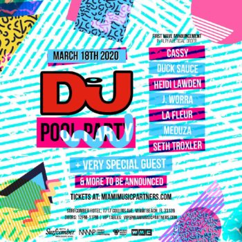Pool Party Miami FL - 20 MAR 2020