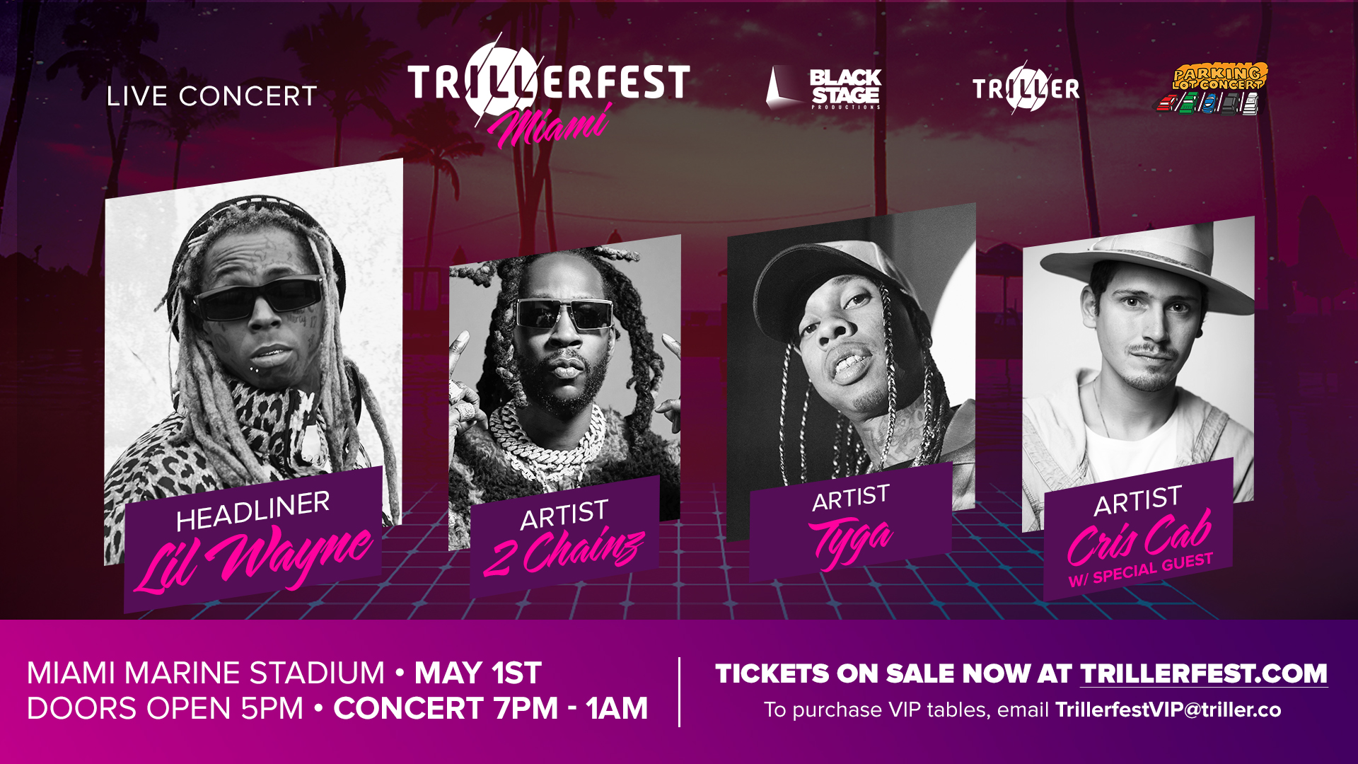 Lil Wayne, 2 Chainz, Tyga, Crib Cab & Gente De Zona Y Sus Amigos To