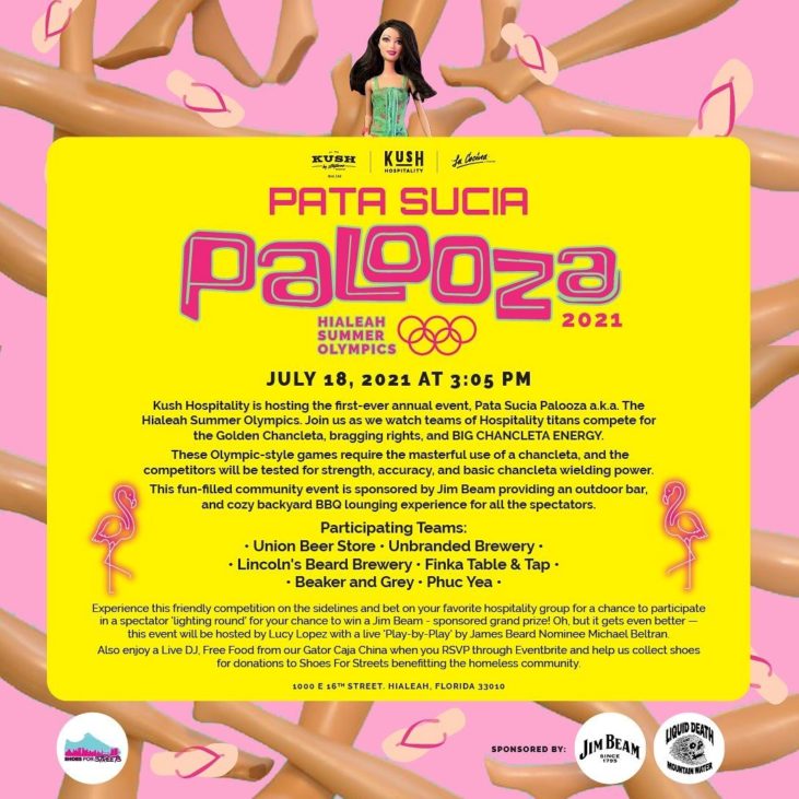 Kush Hialeah Presents Pata Sucia Palooza 7/18/21 The Soul Of Miami