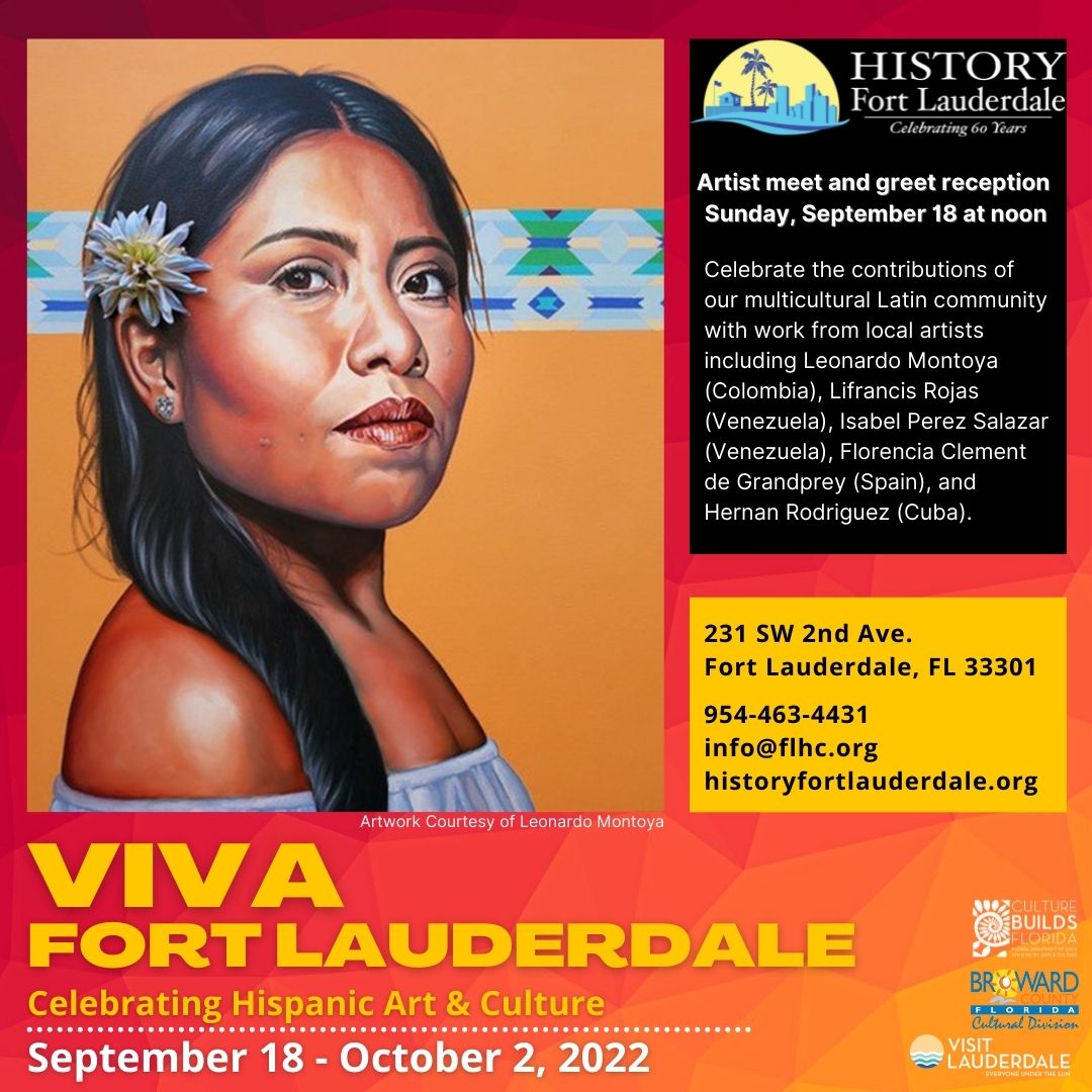“Viva Fort Lauderdale: Celebrating Hispanic Art & Culture” Exhibit at