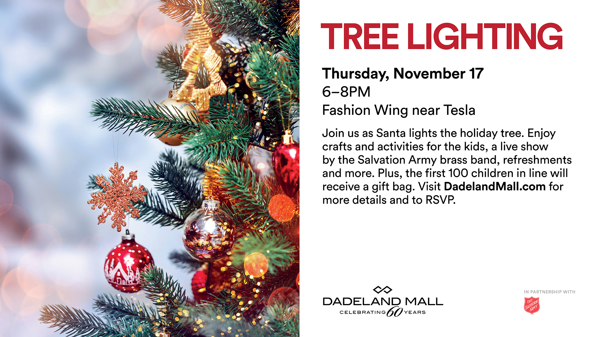 Tree Lighting Ceremony at Dadeland Mall 11/17/22 The Soul Of Miami