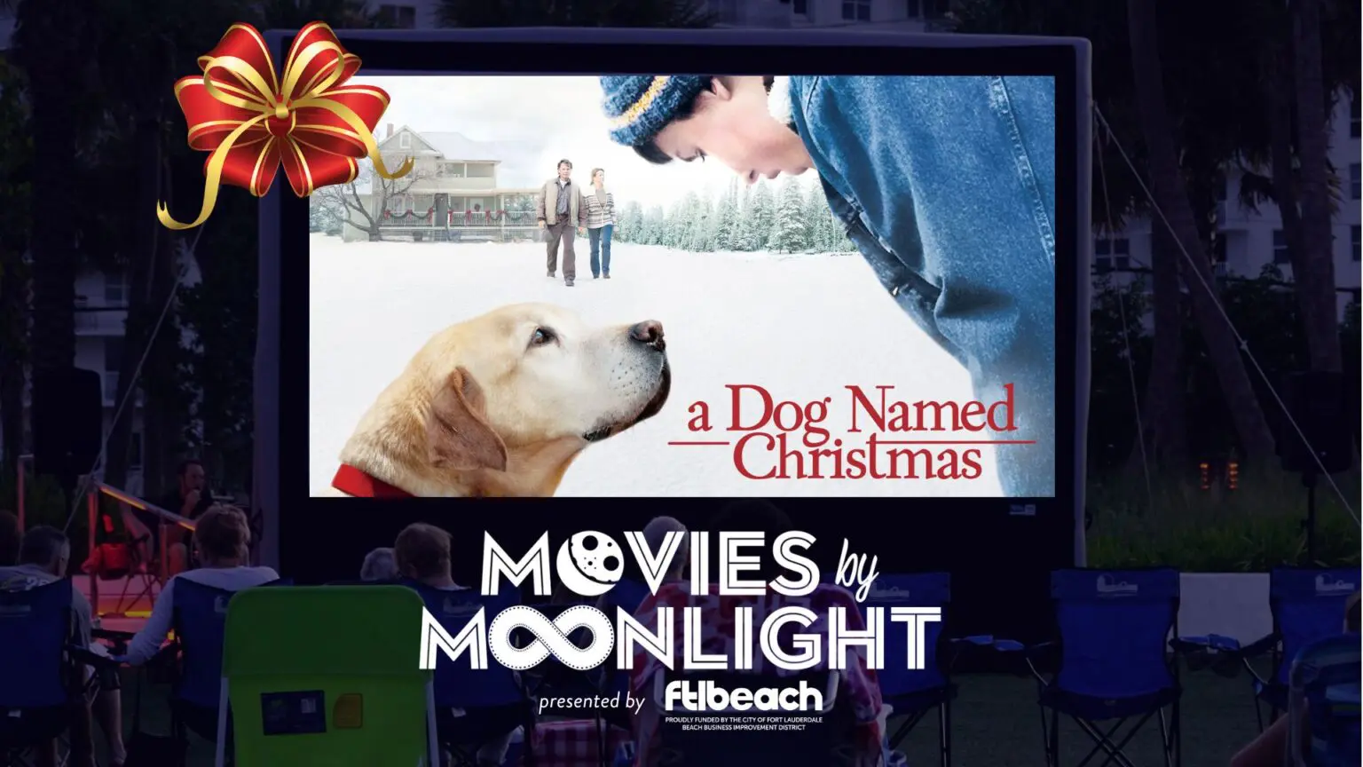 Movies By Moonlight Holiday Edition “A Dog Named Christmas” 12/15/22