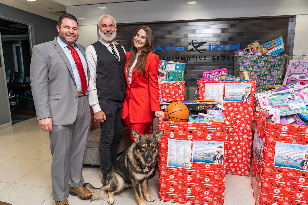 Craig Zinn Automotive Group Collecting New Unwrapped Children’s Toys 12