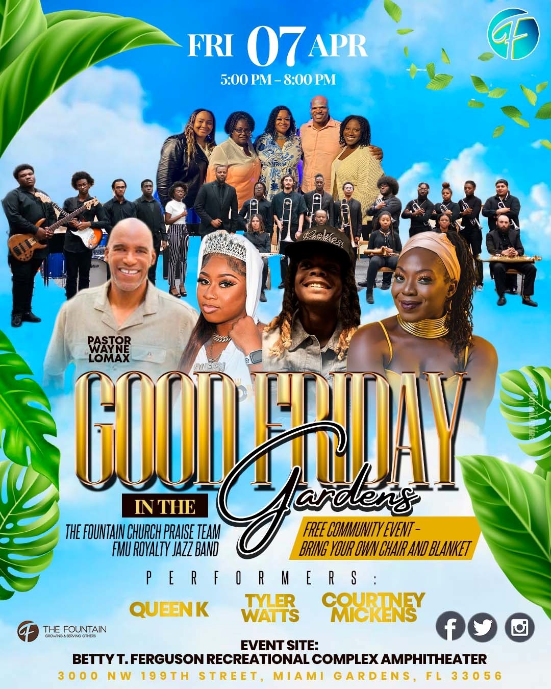 Good Friday in the Gardens 4/7/23 The Soul Of Miami