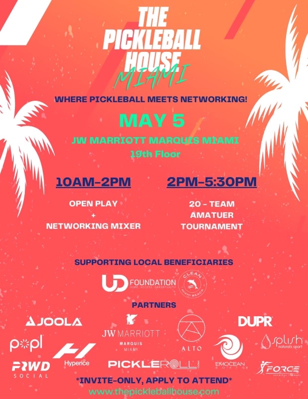 The Pickleball House 5/5/23 The Soul Of Miami