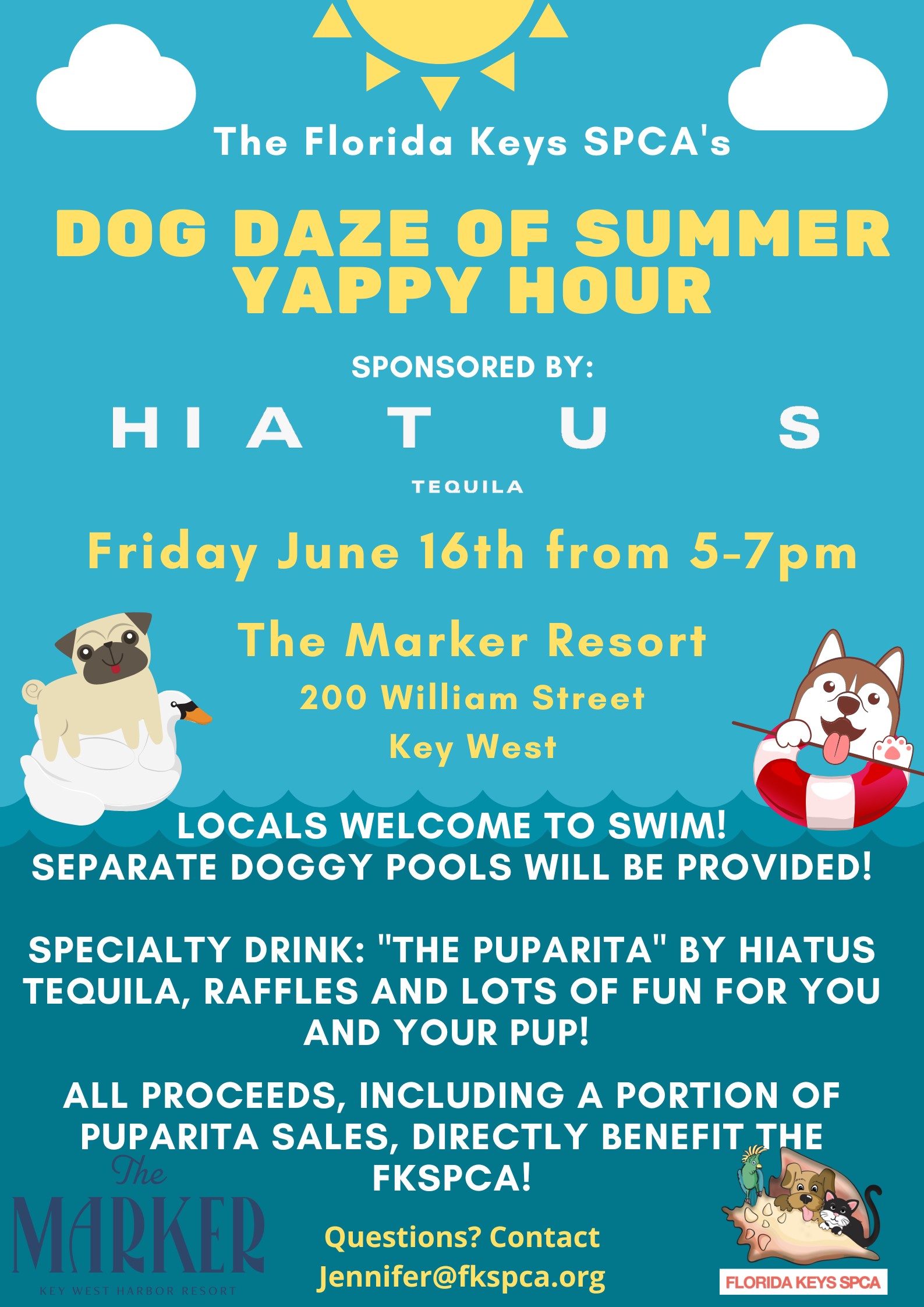 Dog Daze of Summer Yappy Hour at The Marker Resort 6/16/23 The Soul