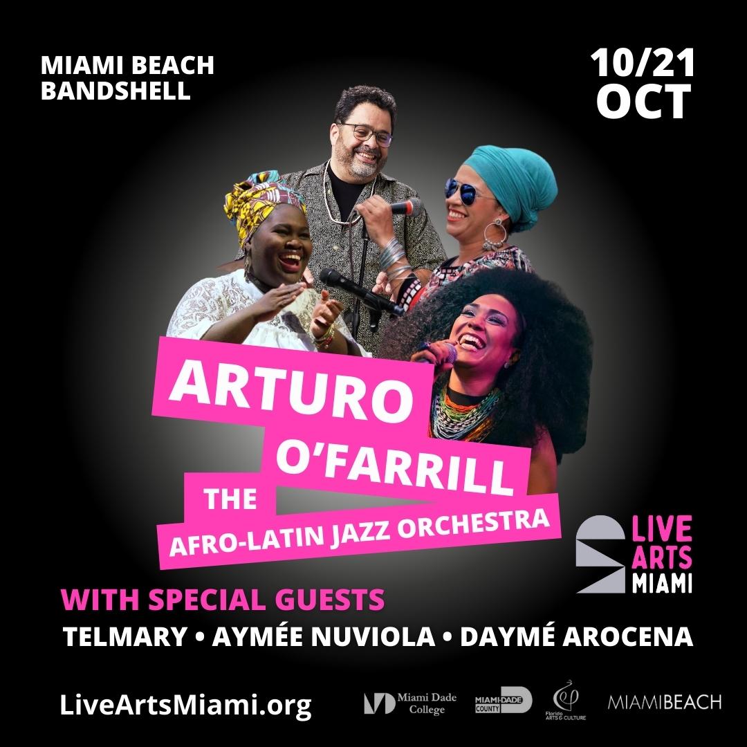 Arturo O’Farrill and the AfroLatin Jazz Orchestra make their MIAMI