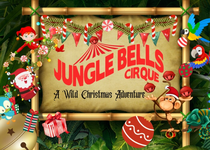 Jungle Bells Cirque 12/2/23, 12/3/23, 12/9/23, 12/10/23, 12/16/23,  12/17/23, 12/23/23, 12/24/23, 12/30/23, 12/31/23 – The Soul Of Miami