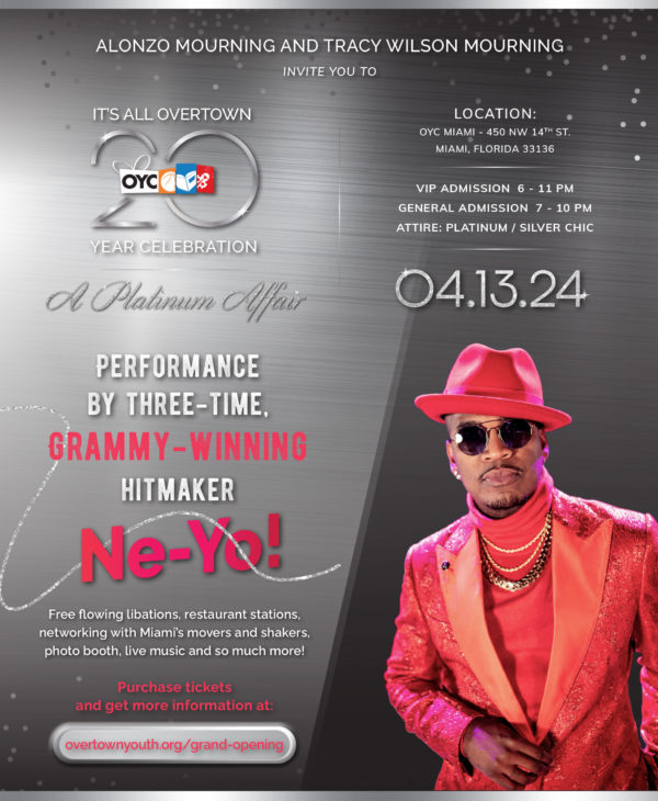 Oyc Miami It S All Overtown 20th Year Celebration Platinum Affair