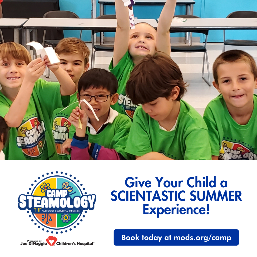 Museum of Discovery and Science’s Camp STEAMology Padawan Academy 7/8