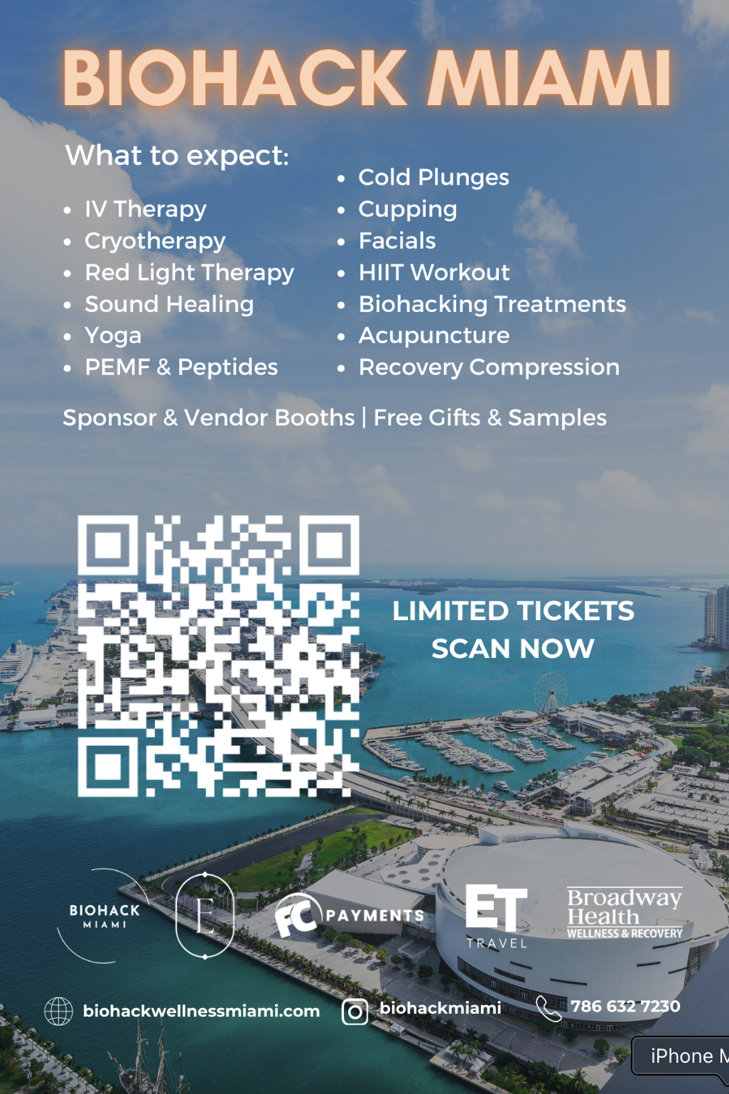 BioHack Miami Wellness Event @ The Elser 4/6/25 – The Soul Of Miami
