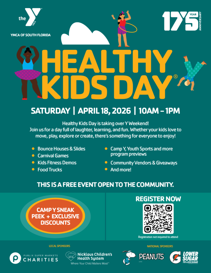 YMCA of South Florida’s Healthy Kids Day 2026 4/18/26 – The Soul Of Miami