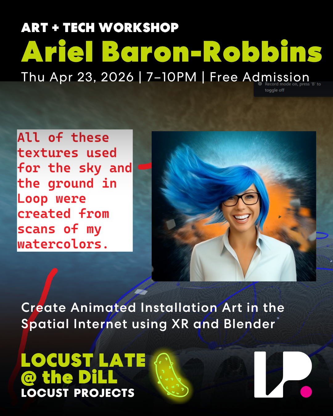 Locust Late @ The DiLL: Create Animated Installation Art in the Spatial ...