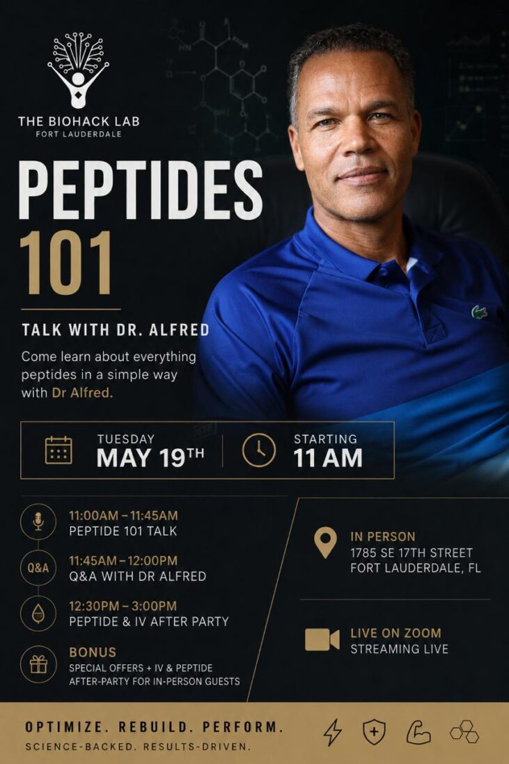The Biohack Lab Continues ‘BHL Presents’ With A Peptides 101 Edition 5 ...